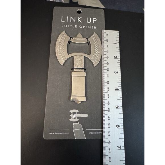 LinkUp Bottle Opener – Sleek Metal Minimalist Design - Picture 4 of 5